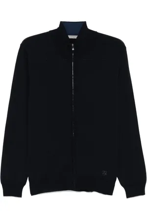 corneliani Cardigan mit Logo-Stickerei
