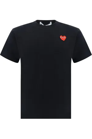 Comme des Garçons T-Shirt mit Herz-Patch
