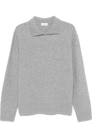 BALLANTYNE Pullover mit meliertem Effekt