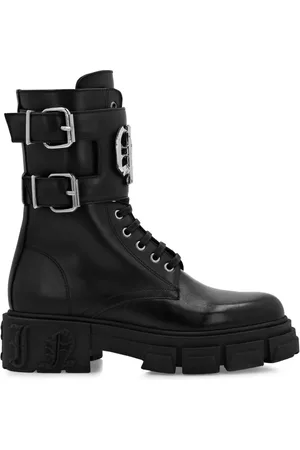 Philipp Plein Halbhohe Gothic Plein Stiefel