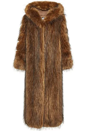 Philipp Plein Mantel aus Faux Fur