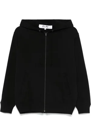 Comme des Garçons Hoodie mit ikonischem Herz-Patch