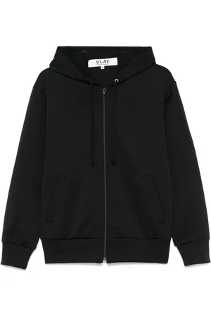Comme des Garçons Hoodie mit ikonischem Herz-Patch