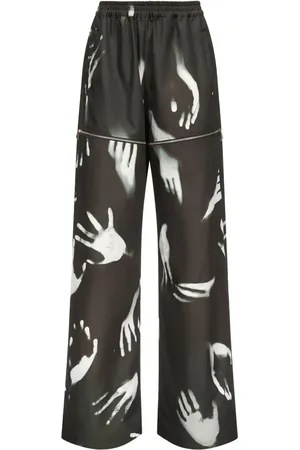 AREA Handprint Slit Jogginghose