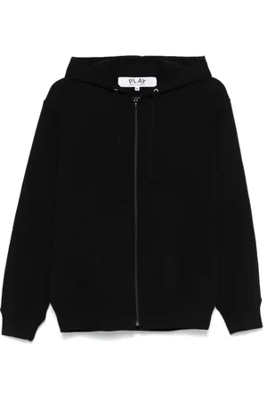 Comme des Garçons Hoodie mit ikonischem Herz-Patch