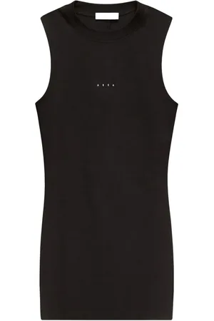 AREA Minikleid mit Handabdruck-Motiv