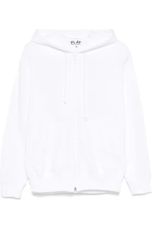 Comme des Garçons Hoodie mit ikonischem Herz-Patch