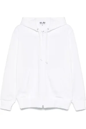 Comme des Garçons Hoodie mit ikonischem Herz-Patch