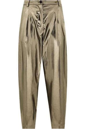 Dolce & Gabbana Tapered-Hose aus Folie