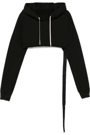 Rick Owens Cropped-Hoodie