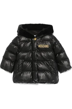 Moschino Jacke mit Logo-Stickerei