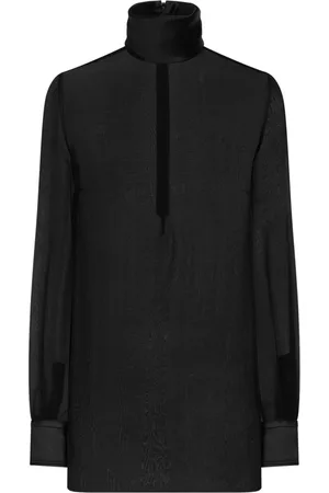 Dolce & Gabbana Bluse mit Stehkragen
