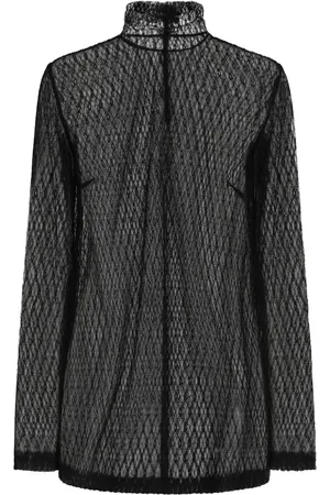 Dolce & Gabbana Bluse mit Stehkragen