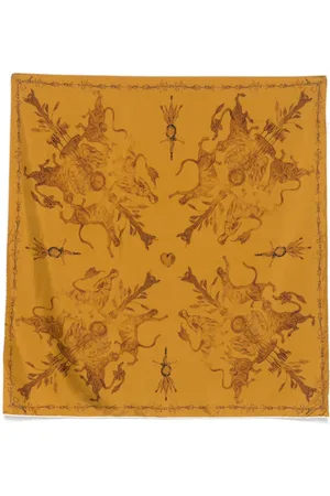 Fabiana Filippi X Benni Bosetto Seidenschal mit Print