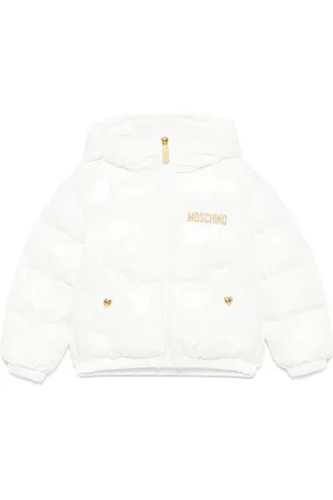 Moschino Jacke mit Logo-Stickerei