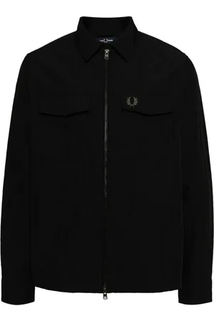 Fred Perry Windbreaker mit Logo-Stickerei