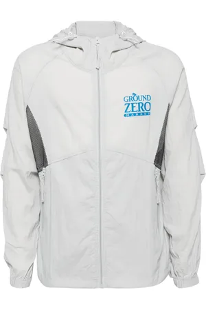 Ground Zero Leichte Jacke mit Logo-Print