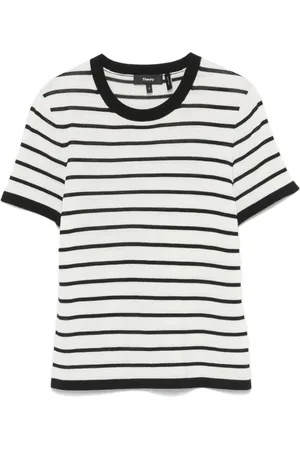 THEORY Gestreifter Pullover