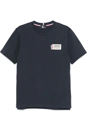 Moncler T-Shirt mit Logo-Patch