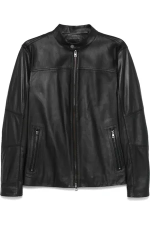 Michael Kors Bikerjacke mit Stehkragen