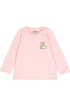 Moschino Langarmshirt mit Teddy-Print