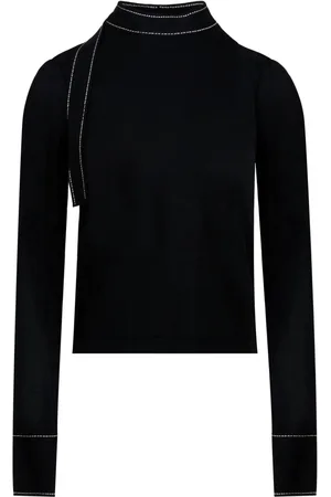 PORTS 1961 Pullover mit Kontrastnähten