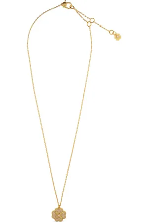 Kate Spade Halskette mit Zirkonblumen