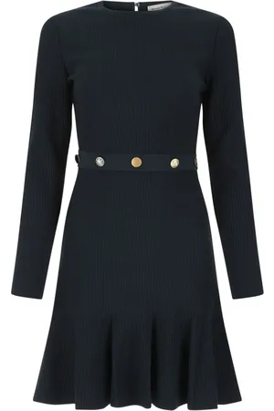 Alexander McQueen Geripptes Minikleid