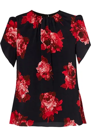 Erdem Top mit Blumen-Print