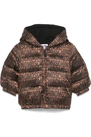 Moschino Jacke mit Logo-Jacquard