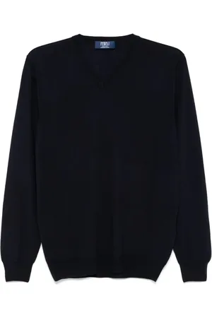FEDELI Fein gestrickter Pullover