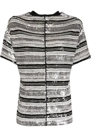 ASHISH T-Shirt mit Pailletten