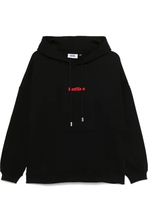 GCDS Hoodie mit Hotline-Stickerei