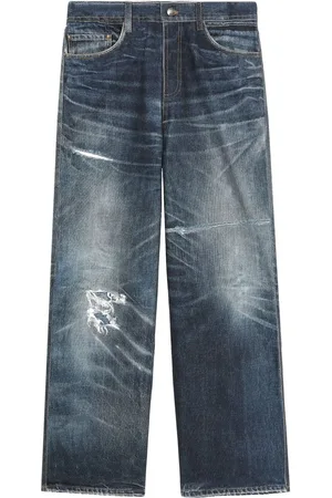 Andersson Bell Weite Jeans mit Logo-Patch