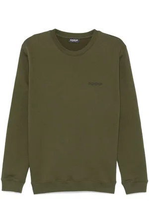 Dondup Sweatshirt mit erhöhtem Logo