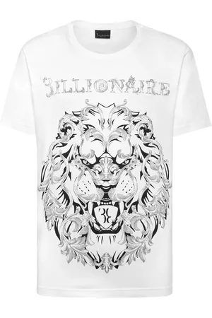 BILLIONAIRE T-Shirt mit Logo-Print