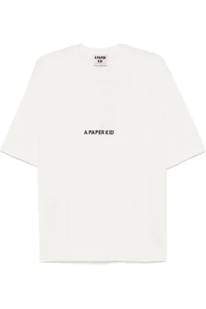 A PAPER KID T-Shirt mit Logo-Print