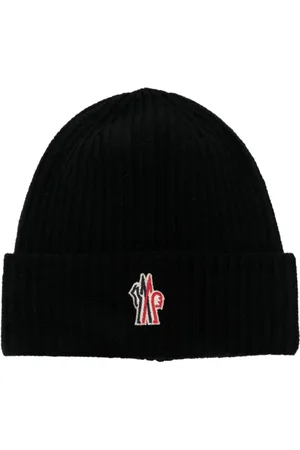 Moncler Beanie mit Logo-Detail