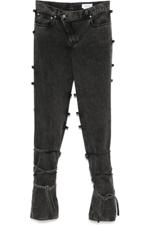 Alexander McQueen Gebundene Jeans