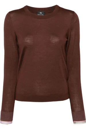 Paul Smith Pullover mit geripptem Saum