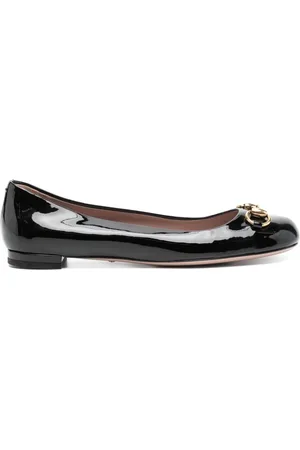 Gucci Ballerinas mit Horsebit-Detail