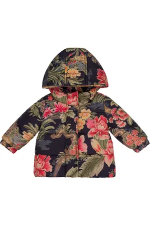 Etro Kapuzenjacke mit Blumen-Print