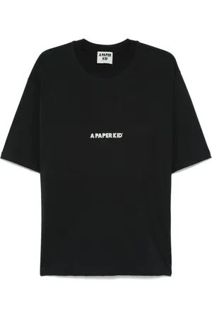A PAPER KID T-Shirt mit Logo-Print