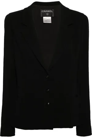 CHANEL 2000s CHANEL Jacke aus Wolle