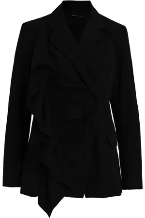 Uma Raquel Davidowicz Einreihiger Blazer mit Rüschendetail