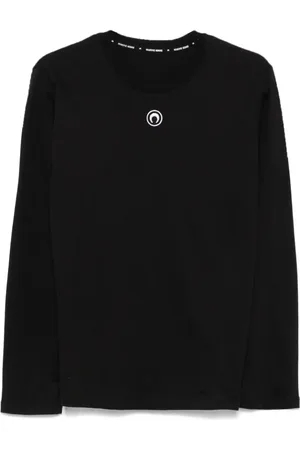 Marine Serre T-Shirt mit Mond-Logo