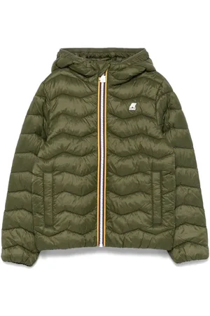 K-Way Jacke mit Logo-Patch