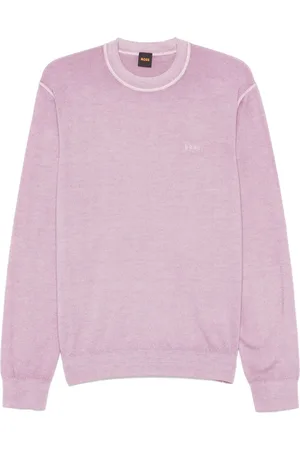 HUGO BOSS Pullover mit Logo-Stickerei