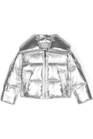 MONNALISA Kapuzenjacke im Metallic-Look