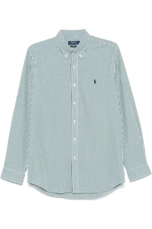 Ralph Lauren Gestreiftes Hemd aus Popeline
